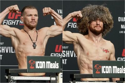 UFC Fight Night 221 video: Petr Yan, Merab Dvalishvili on weight for clash of contenders