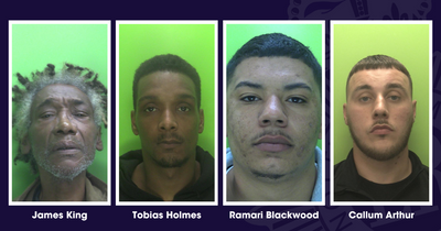 Faces of Nottingham friends jailed after haul of guns found