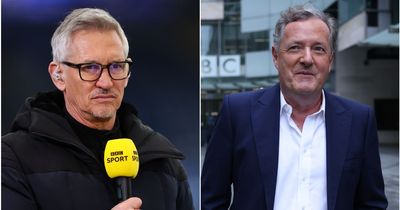 'Go f*** themselves' - Piers Morgan defends Gary Lineker after BBC controversy