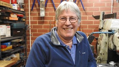 Edisons of the 'burbs: Michael's 'bindozer' is just one of his many creations that support people with disability