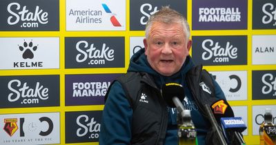 Chris Wilder sends warning to Watford players after becoming 10th manager in 162 games