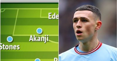 Phil Foden and John Stones start in Man City predicted line-up vs Crystal Palace