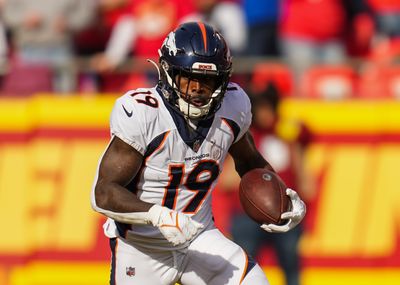 Broncos releasing RB Chase Edmonds to save cap space