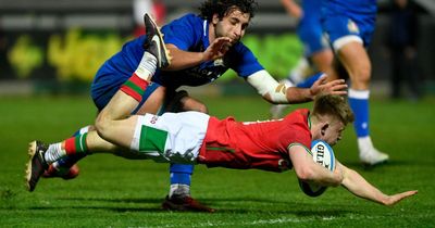 Wales under-20s fall to 29-25 defeat as young Italian side storm to victory