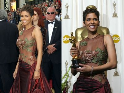 Halle Berry’s iconic Oscars dress is on display at Academy Museum of Motion Pictures