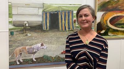 Glover Art Prize for best landscape goes to painting of homelessness by artist Jo Chew