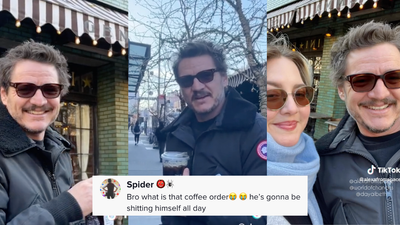 Pedro Pascal’s Coffee Order Is Currently Breaking TikTok So We Ran The Numbers Were Horrified