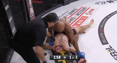 Bellator 292 results: Linton Vassell puts Valentin Moldavsky out with hellacious elbows, earns title shot