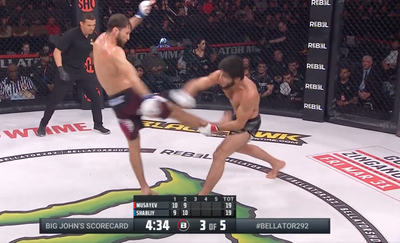 Bellator 292 results: Alexander Shabliy beats Tofiq Musayev with bizarre TKO, advances to grand prix semifinal