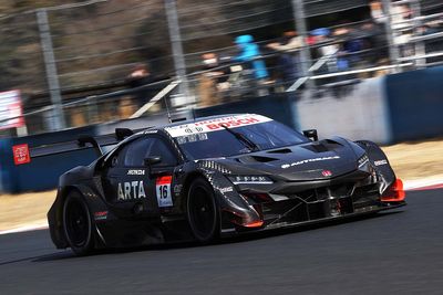 Honda leads the way on first day of official SUPER GT testing