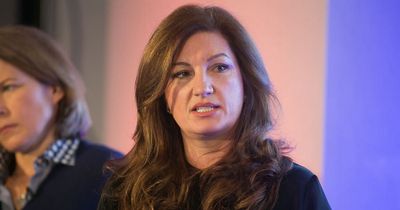 Moment Karren Brady had to stop filming on Apprentice as tears stopped the show