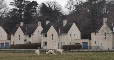 Inside UK's abandoned 'ghost' village completely frozen in time with rusting playground