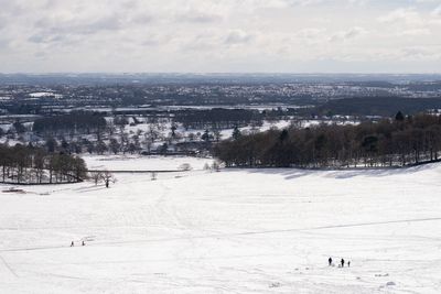 Temperatures plunge to minus 15C overnight as snow and ice warnings remain