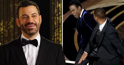 Jimmy Kimmel makes cutting Oscars slap joke ahead of hosting debut