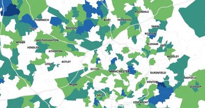 Greater Manchester's new Covid hotspots revealed as figures show how many in hospital have virus