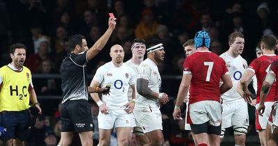 England v France referee Ben O'Keefe, the top official who left Eddie Jones furious