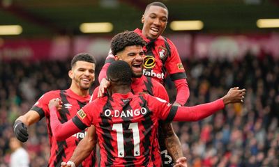 Bournemouth’s Billing stuns Liverpool as Mohamed Salah fires penalty wide