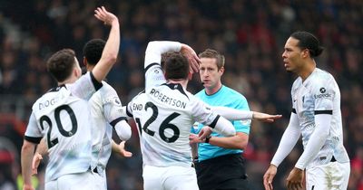 Liverpool players' honest reaction to penalty decision in Bournemouth defeat