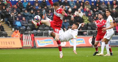 Swansea City v Middlesbrough player ratings as defenders found wanting in second half