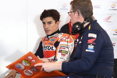 Honda "cannot be optimistic" after first day of Portugal MotoGP testing - Marquez