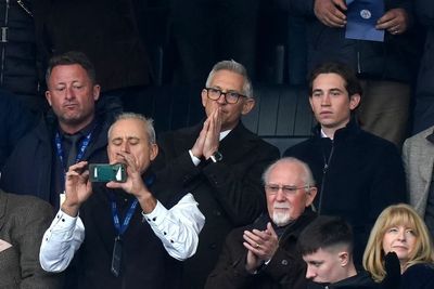 Gary Lineker cheers on home football club as sports pundits rally behind him