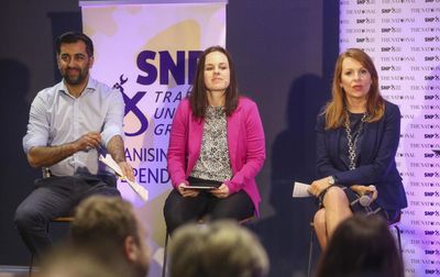 How SNP members at the trade union hustings reacted to the candidates' pitches