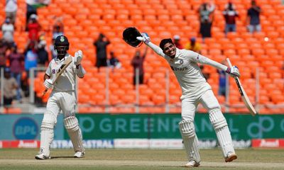 Graceful Shubman Gill looks like India’s present and future with bat