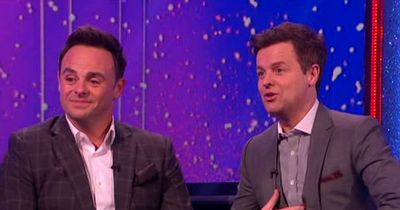 Ant and Dec emotional as daughter asks stepfather big question on Saturday Night Takeaway