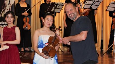 Kendall National Violin Competition honours local luthier's legacy through UK craftsman