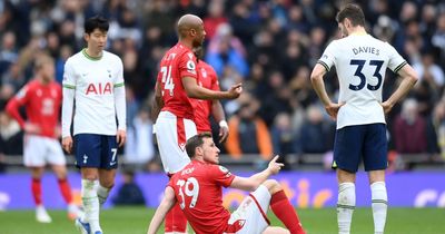 Nottingham Forest dealt triple injury blow as Tottenham loss prompts 'disgrace' claim