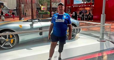 Thrill-seeking Scots dad barred from world’s fastest roller­coaster for having prosthetic limb