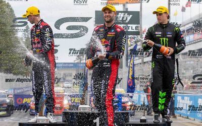 Shane van Gisbergen wins race two of controversial Supercars opener