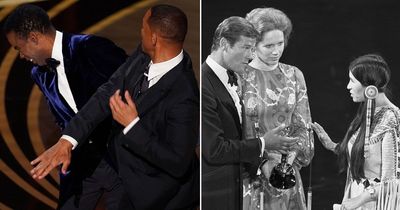 Most shocking Oscars moments - from Will Smith's slap to Marlon Brando's refusal