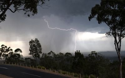 Man in critical condition after being struck by lightning