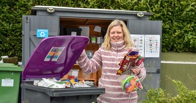 Mum collects tonne of rubbish after opening public recycling centre in garden