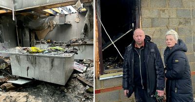 Fire destroys uninsured £200,000 home just before family was due to move in