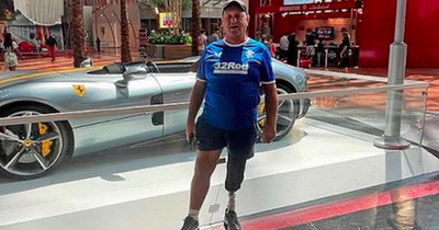 Glasgow dad with prosthetic leg banned from world's fastest roller coaster