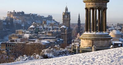 Edinburgh weather: City to be battered by freezing temperatures and snow showers next week