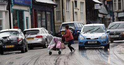 Met Office issues weather warning for snow and ice in parts of Wales