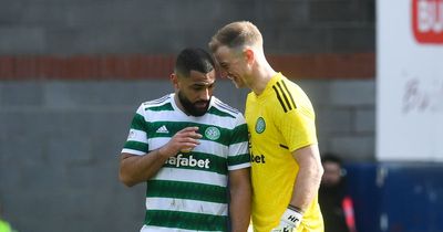 Joe Hart in Celtic 'loved it' Hearts assessment as he makes Cameron Carter-Vickers 'smiling' quip