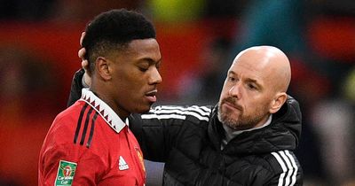 Man Utd youngster who had spat with Anthony Martial among four training with first-team