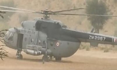 IAF Mi-17 helicopter makes precautionary landing in village near Jodhpur