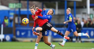 Chelsea dominate Manchester United in fierce WSL battle to take all three points and top table