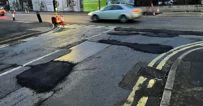 Nottinghamshire workers to return to fix road repair that 'looks like speed bump'