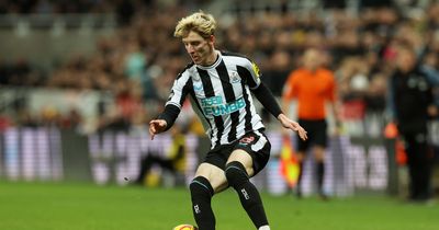 Newcastle United dealt hammer blow with £45million star Anthony Gordon out for "a few weeks"