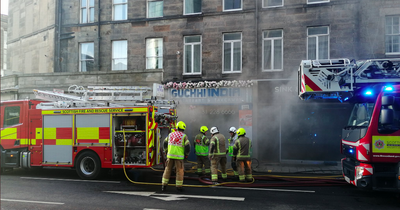 Edinburgh firefighters tackle blaze at popular Indian takeaway and restaurant