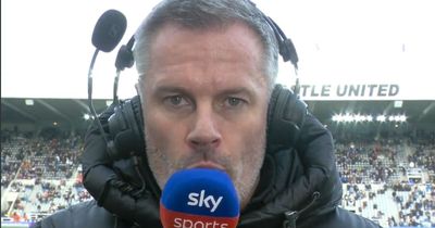 Jamie Carragher sends blunt six-word message to Liverpool players after Bournemouth defeat