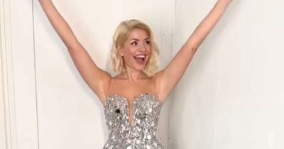 Holly Willoughby looks 'out of this world' in sparkly gown for Dancing On Ice final