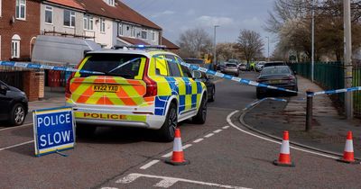 Children crying and street taped off after boy, 5, hit by car near busy park in Merseyside