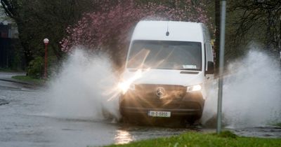 Status Yellow rain warning issued for Cork and Kerry as Met Eireann forecast 'risk of spot flooding'